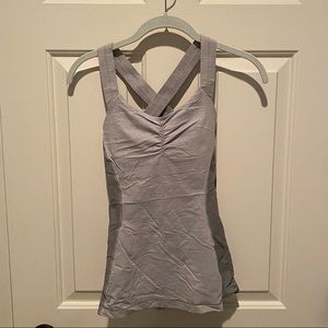 Gray Lululemon Top